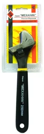 Ключ разводной с переставной губкой 250 мм 19076 купить в Муравленко