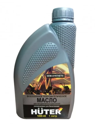 Масло для четырехтактных двигателей HUTER 10W-40 73/8/1/1 купить в Муравленко