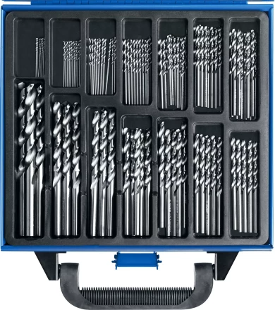 ЗУБР ПРОФ-А, 99 шт, (1-10 мм), сталь Р6М5, класс А, мет.бокс, набор сверл по металлу, Профессионал (29625-H99) купить в Муравленко