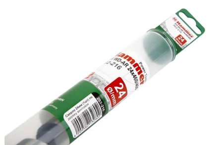 Сверло по дереву HAMMER Ф24х460мм (DR WD AR 24мм*460/370мм) купить в Муравленко