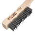 Щетка зачистная 6-и рядная, прямая проволока из нержавеющей стали с деревянной ручкой, EFP// Denzel 74846 купить в Муравленко