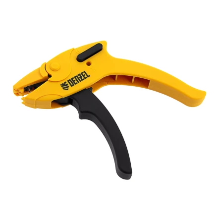 Щипцы для зачистки электропроводов, сечением 0,2-6 мм2, функция обрезания проводов Denzel 17741 купить в Муравленко