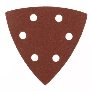 Треугольник абразивный на ворсовой подложке под липучку перф. P 180 93 мм 5 шт. MATRIX 73864 купить в Муравленко