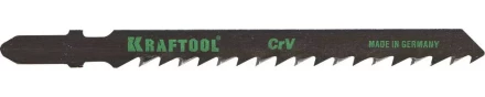 Полотна KRAFTOOL, T144D, для эл/лобзика, Cr-V, по дереву, ДВП, ДСП, быстрый рез, EU-хвост., шаг 4мм, 75мм, 5шт 159521-4-S5 купить в Муравленко