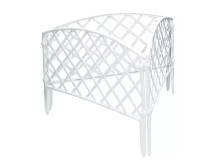 Забор декоративный &quot;Плетенка&quot; 24 х 320 см белый Россия 65021 купить в Муравленко