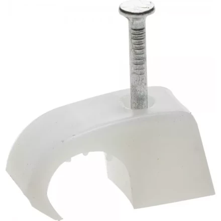 Скоба-держатель для кабеля, универсальная, с оцинкованным гвоздем, 10-14 мм, 40 шт, STAYER Master 45050-10-14 45050-10-14 купить в Муравленко