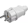 Вилка MAXElectro электрическая, 16А/220В, с заземлением, белая, STAYER 55160-W купить в Муравленко