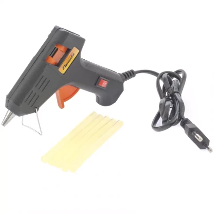 Клеевой пистолет с выкл. 7 мм в кейсе 20 Вт 2,5 г./мин. SPARTA 93025 купить в Муравленко