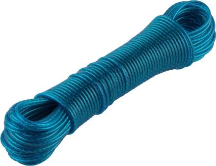 Шнур ЗУБР &quot;МАСТЕР&quot; бельевой, стальная сердцевина, в пластиковой оплетке, 20м 50140-20 купить в Муравленко