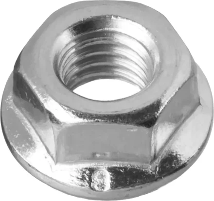 Гайка ЗУБР &quot;МАСТЕР&quot; DIN 6923 с фланцем, класс прочности 8, оцинкованная,  M6, 5кг 303630-06 купить в Муравленко
