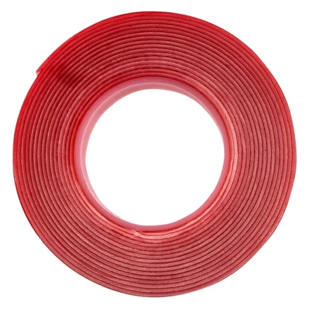 Двусторонняя клейкая лента из вспененного акрила, прозрачная, 15 мм x 3 м Matrix 89078 купить в Муравленко