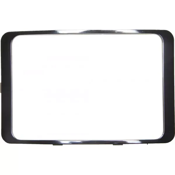 Вставка СВЕТОЗАР "ГАММА" декоративная двойная, цвет серебряный SV-54173-S купить в Муравленко
