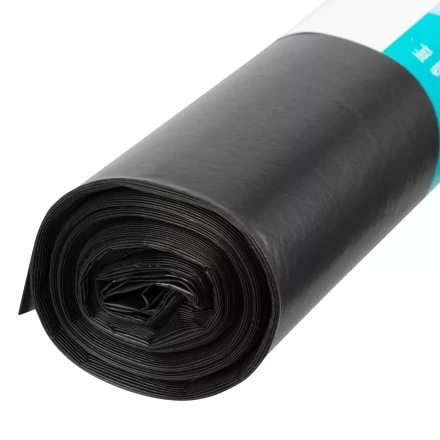 Пакеты для мусора Palisad 240 л x 10 шт., ПВД особопрочные черные, длинный ролик, Home 927305 купить в Муравленко