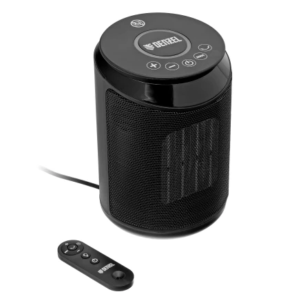 Тепловентилятор керамический Denzel DTFC-2000X, 2 кВт, wi-fi, пульт, динамик, вращение, 3 реж. 96426 купить в Муравленко