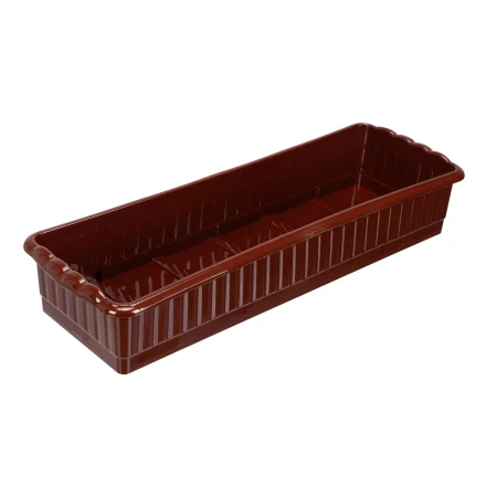 Поддон для рассады 470х166х82 мм, пластиковый, 3 шт, под 12 горшочков 250 мл. Palisad 643443 купить в Муравленко