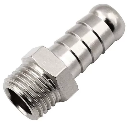 Штуцер наружная резьба 1/4&quot; - ёлка d12 мм купить в Муравленко