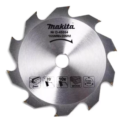 Диск пильный Makita D-45864, 165х20х2мм, 10 зубьев купить в Муравленко