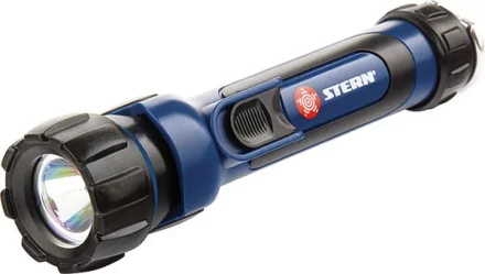 Фонарик светодиодный, противоударный, влагозащищённый,  1 яркий Led, 2хАА, Stern 90520 купить в Муравленко