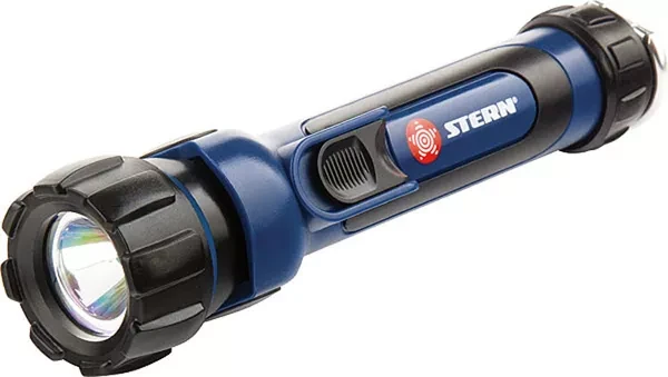 Фонарик светодиодный, противоударный, влагозащищённый,  1 яркий Led, 2хАА, Stern 90520 купить в Муравленко