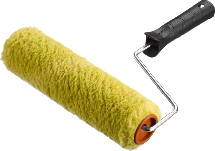 ЗУБР СИНТЕКС, 48 х 180 мм, бюгель 6 мм, ворс 18 мм, все виды ЛКМ, малярный валик (03515-18) купить в Муравленко