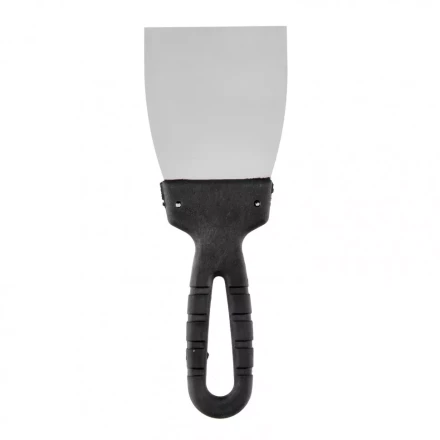 Шпательная лопатка из нержавеющей стали 80 мм пластмассовая ручка Россия 85134 купить в Муравленко