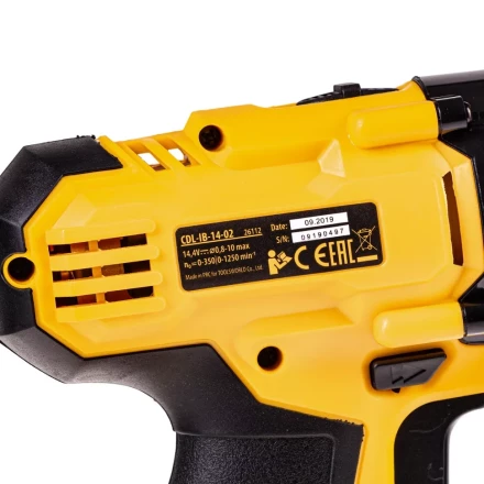 Дрель-шуруповерт аккумуляторная CDL-IB-14-02 Denzel 26112 купить в Муравленко