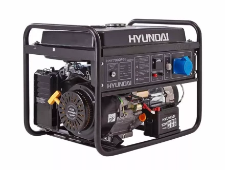 Бензогенератор газовый Hyundai HHY7000FGE + колеса hourmeter LPG kit купить в Муравленко