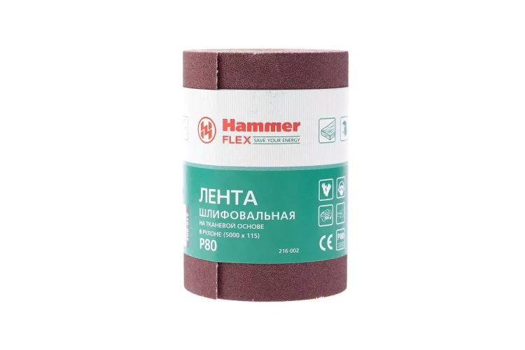 Лента шлифовальная в рулоне HAMMER Flex  216-002 купить в Муравленко