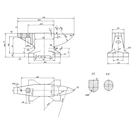 ЗУБР 50 кг, стальная наковальня, Профессионал (32620-50) купить в Муравленко