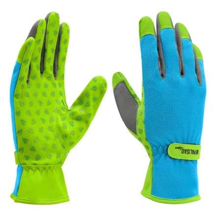 Перчатки садовые на липучке, силиконовое нанесение, размер 7, Luxe// Palisad 67984 купить в Муравленко