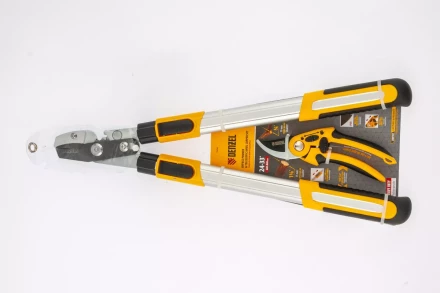 Набор: Сучкорез телескопический 22-29” и секатор прямого реза Denzel 7760505 купить в Муравленко