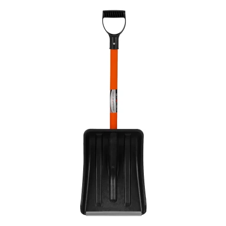 Лопата для уборки снега полипропиленовая Stels, 275х365х790 мм, стальной черенок, Россия, 61654 купить в Муравленко