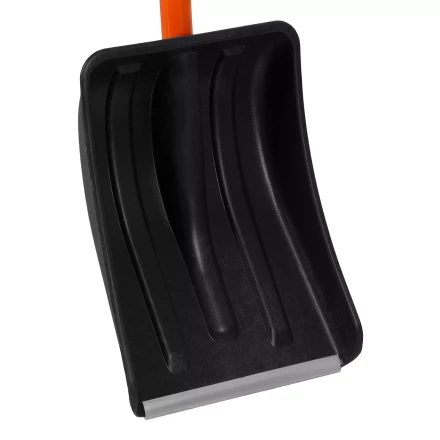 Лопата для уборки снега полипропиленовая Stels, 275х365х790 мм, стальной черенок, Россия, 61654 купить в Муравленко