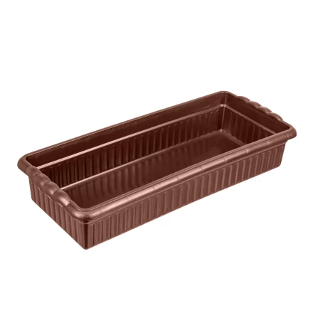 Поддон для рассады 444х185х82 мм, пластиковый, 3 шт, под 10 горшочков 460 мл. Palisad 643444 купить в Муравленко