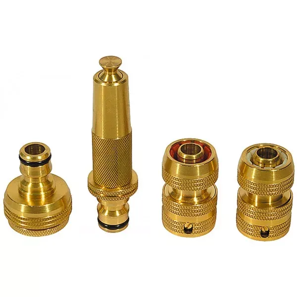 Набор RACO "Profi", Наконечник, адаптер и соединители 1/2"х3/4"х1", латунь, 5 предметов 4246-55058B купить в Муравленко
