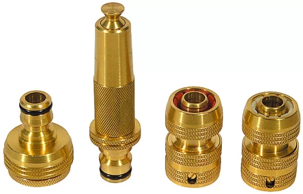 Набор RACO &quot;Profi&quot;, Наконечник, адаптер и соединители 1/2&quot;х3/4&quot;х1&quot;, латунь, 5 предметов 4246-55058B купить в Муравленко