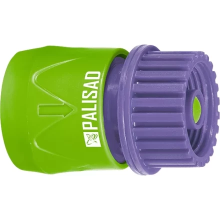 Соединитель пластмассовый быстросъемный, внутренняя резьба  3/4&quot;, аквастоп  PALISAD 66170 купить в Муравленко