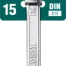 Ключи комбинированные KRAFTOOL, Cr-V, DIN 3113 27079-15 купить в Муравленко