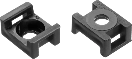 Площадки под хомут-стяжку усиленные ПХС-У черные нейлоновые серия МАСТЕР купить в Муравленко