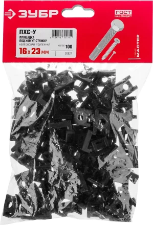 Площадки под хомут-стяжку усиленные ПХС-У черные нейлоновые серия МАСТЕР купить в Муравленко