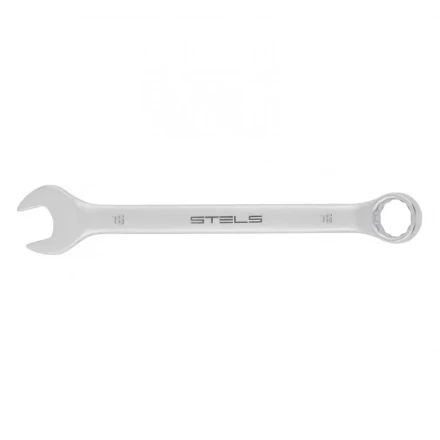 Ключ комбинированный Stels 16 мм матовый хром 15221 купить в Муравленко