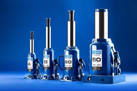 Домкрат гидравлический бутылочный T50, 12т, 228-467мм, ЗУБР Профессионал 43060-12 43060-12_z01 купить в Муравленко