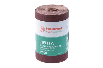 Лента шлифовальная в рулоне HAMMER Flex  216-003 купить в Муравленко