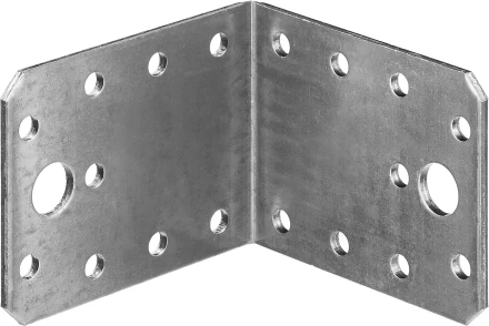 ЗУБР УК-2.5, 55 x 70 x 70 x 2.5 мм, цинк, крепежный уголок (31012-70) купить в Муравленко