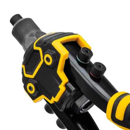 Заклепочник двуручный, заклепки 2,4-3,2-4,0-4,8-6,4 мм Denzel 40500 купить в Муравленко