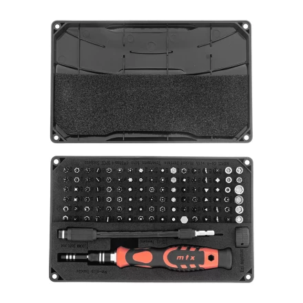 Набор для точных работ 107 в 1 MTX, универсальный, сталь CrV, 135697 купить в Муравленко