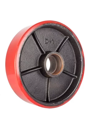 Колесо полиуретановое 200х50 мм без подшипника для тележек гидравлических BF/WB/RHP 1001014 купить в Муравленко