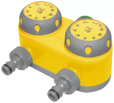 Таймер для полива на 2 линии механический PALISAD-LUXE 66197 купить в Муравленко