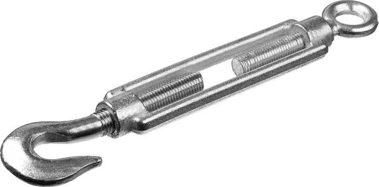 Талреп DIN 1480, крюк-кольцо, оцинкованный, М12, 4 шт, STAYER Master 30515-12 30515-12 купить в Муравленко