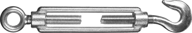 Талреп DIN 1480, крюк-кольцо, оцинкованный, М12, 4 шт, STAYER Master 30515-12 30515-12 купить в Муравленко